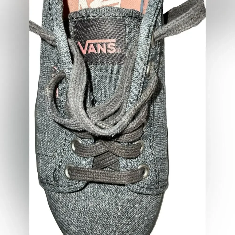 Vans Off The Wall Heathered Grey Sneaker Size 5